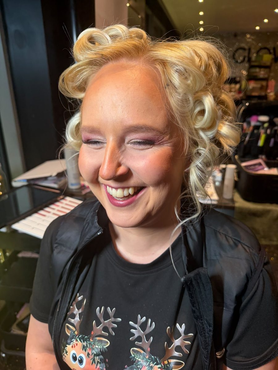 Happy client at Glow Nails and Beauty